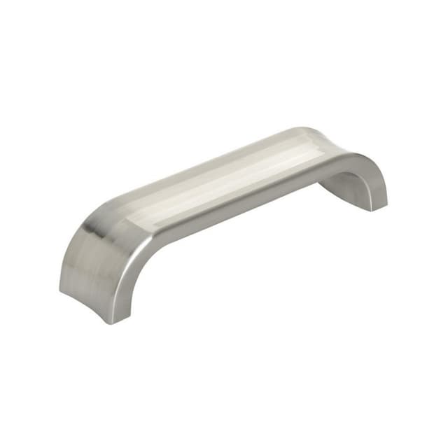 Amerock Concentric Series 3-3/4 in (96 mm) Center to Center Satin Nickel Pull, -BP36812G10