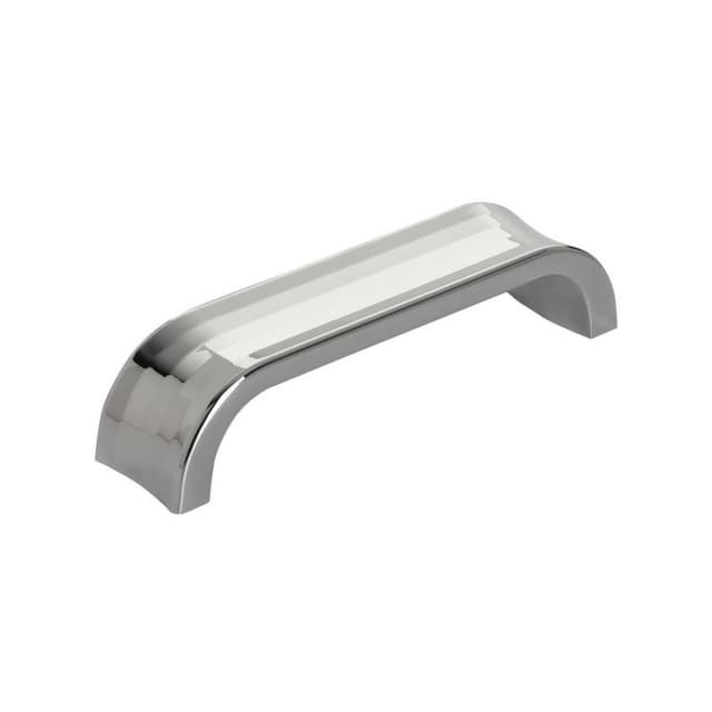 Amerock Concentric Series 3-3/4 in (96 mm) Center to Center Polished Nickel Pull, -BP36812PN