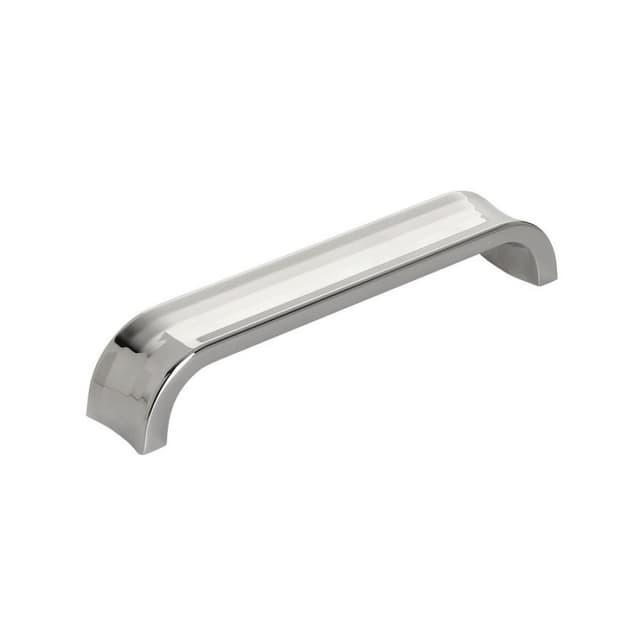 Amerock Concentric Series 5-1/16 in (128 mm) Center to Center Polished Nickel Pull, -BP36813PN