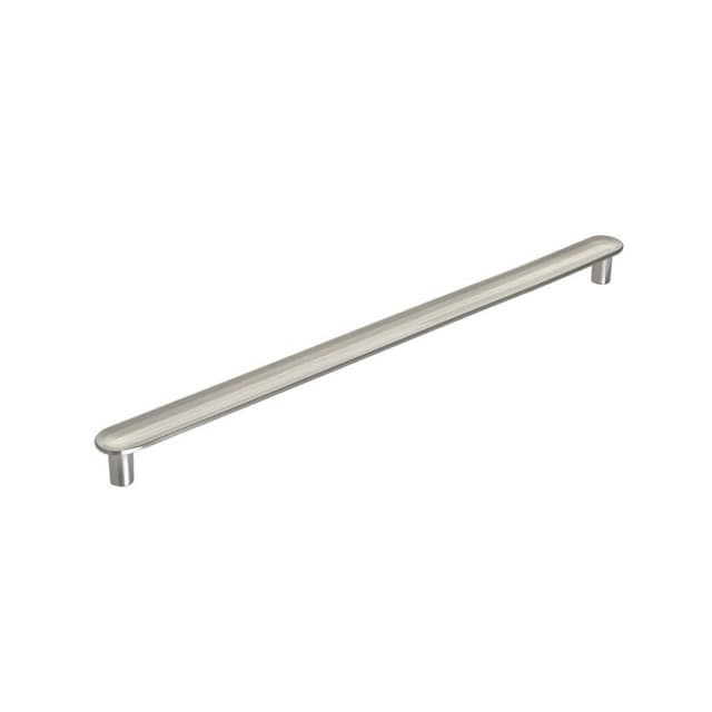 Amerock Concentric Series 10-1/16 in (256 mm) Center to Center Satin Nickel Pull, -BP36834G10