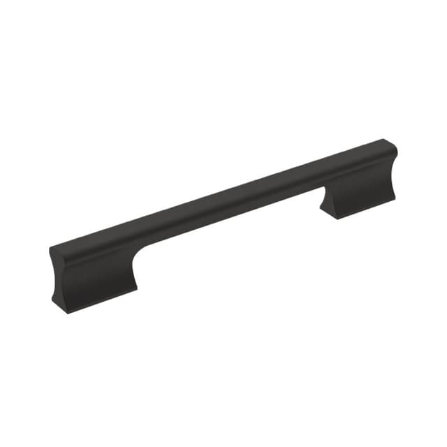 Amerock Status Series 6-5/16 in (160 mm) Center to Center Matte Black Pull, -BP36839FB