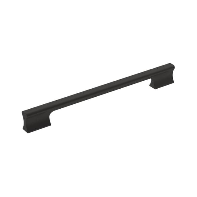 Amerock Status Series 8-13/16 in (224 mm) Center to Center Matte Black Pull, -BP36840FB