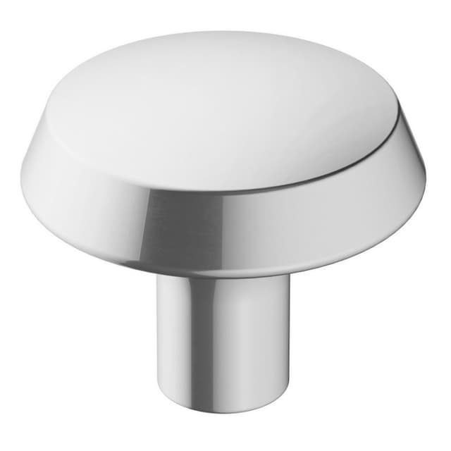 Amerock Premise Series Polished Chrome 1-1/4 in (32 mm) Diameter Knob, - BP3684326
