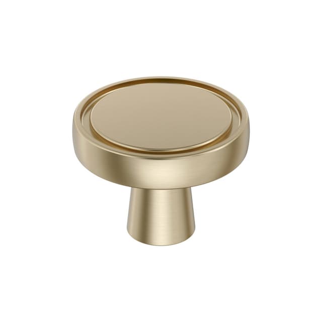 Amerock Destine Series Golden Champagne 1-3/8 in (35 mm) Diameter Knob, BP36857BBZ