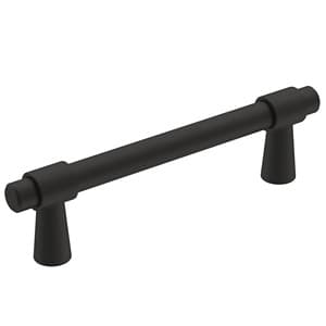 Amerock Destine Series 3-3/4 in (95 mm) Center to Center Matte Black Pull, -BP36858FB