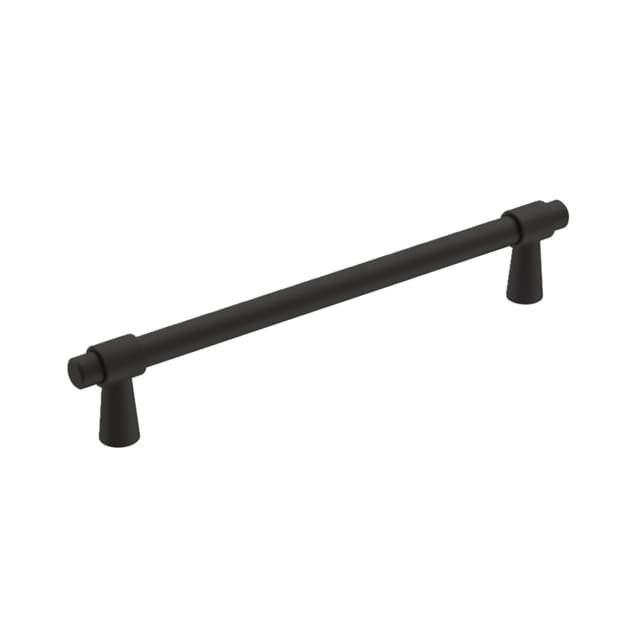 Amerock Destine Series 6-5/16 in (160 mm) Center to Center Matte Black Pull, -BP36860FB