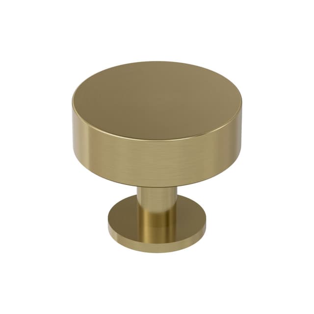 Amerock Radius Series Golden Champagne 1-1/4 in (32 mm) Diameter Knob, - BP36864BBZ