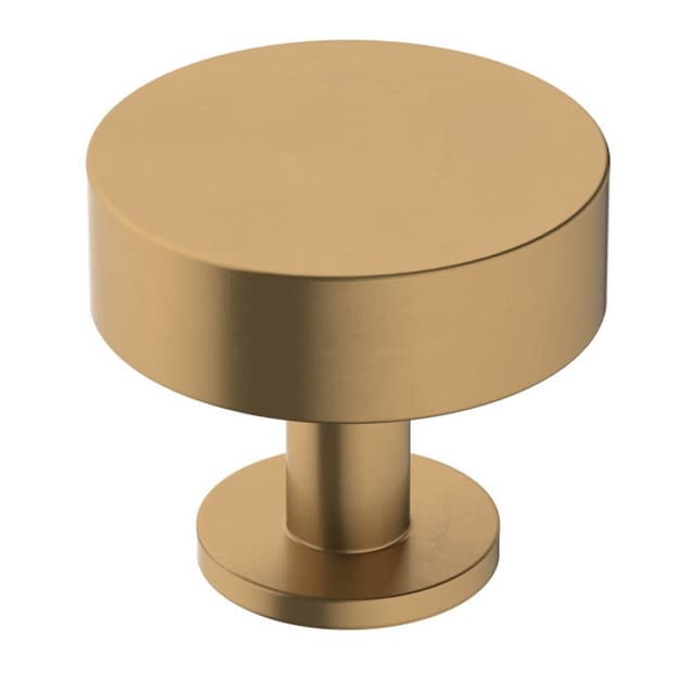 Amerock Radius Series Champagne Bronze 1-1/4 in (32 mm) Diameter Knob, - BP36864CZ