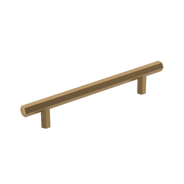 Amerock Caliber Series 5-1/16 in (128 mm) Center to Center Champagne Bronze Pull, -BP36874CZ