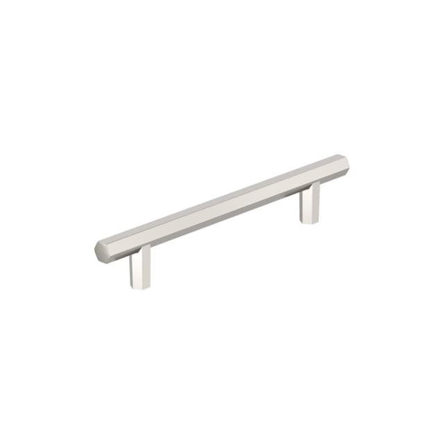 Amerock Caliber Series 5-1/16 in (128 mm) Center to Center Polished Nickel Pull, BP36874PN