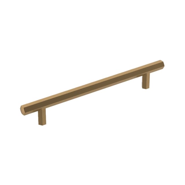 Amerock Caliber Series 6-5/16 in (160 mm) Center to Center Champagne Bronze Pull, -BP36875CZ