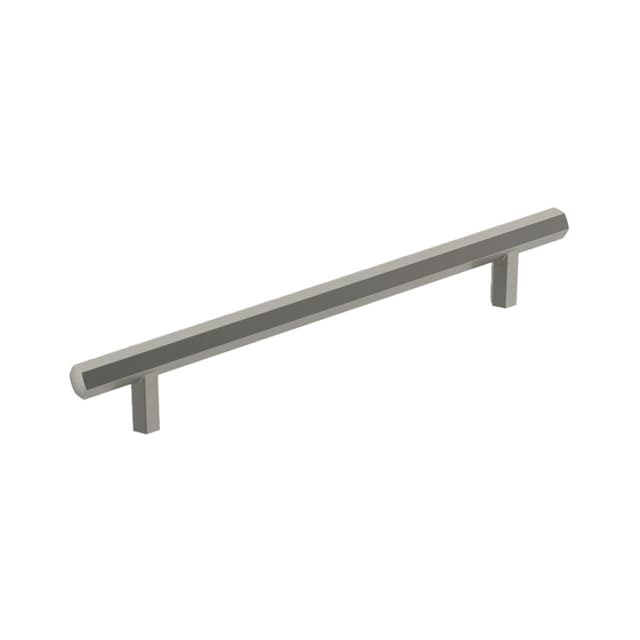 Amerock Caliber Series 6-5/16 in (160 mm) Center to Center Satin Nickel Pull, -BP36875G10