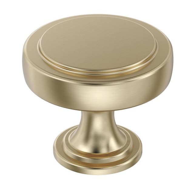 Amerock Exceed Series Golden Champagne 1-3/8 in (35 mm) Diameter Knob, BP36880BBZ