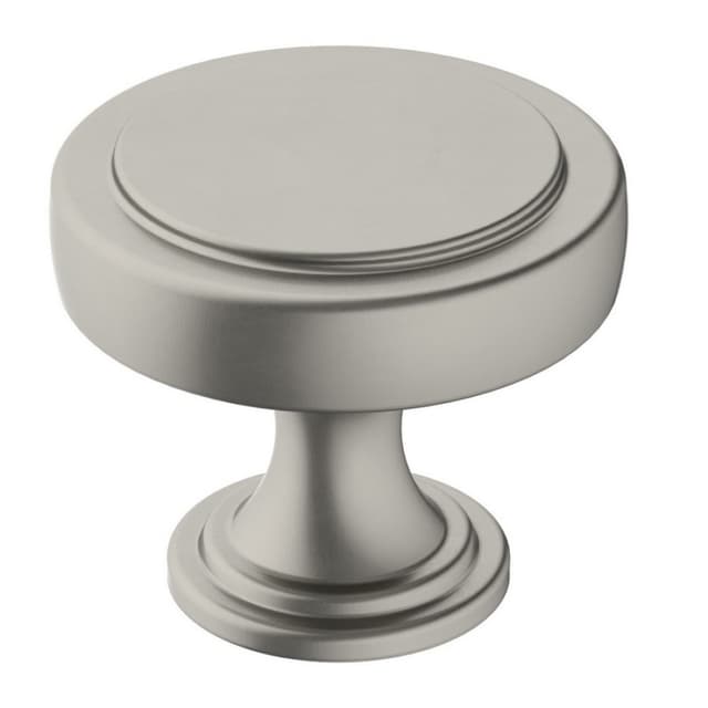 Amerock Exceed Series Satin Nickel 1-3/8 in (35 mm) Diameter Knob, - BP36880G10