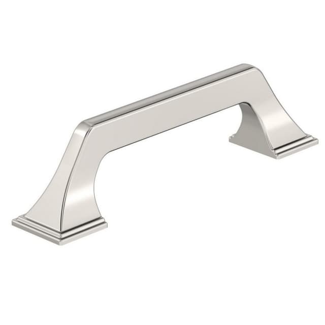 Amerock Exceed Series 3-3/4 in (95 mm) Center to Center Polished Nickel Pull, BP36881PN
