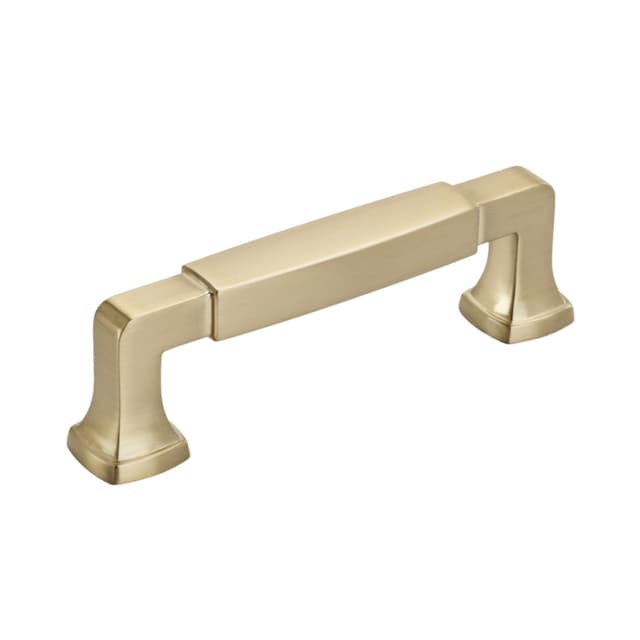 Amerock Stature Series 3-3/4 in (96 mm) Center to Center Golden Champagne Pull, -BP36887BBZ
