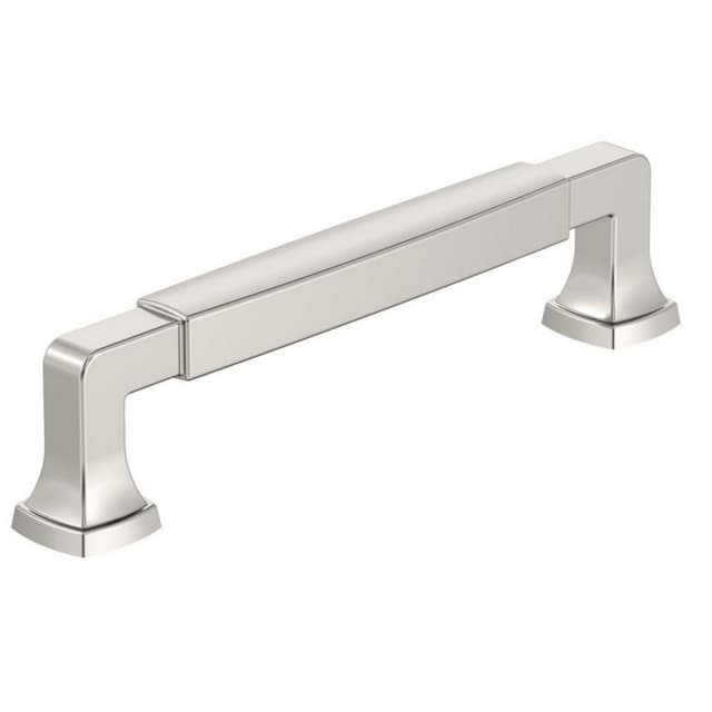 Amerock Stature Series 5-1/16 in (128 mm) Center to Center Polished Nickel Pull, BP36888PN