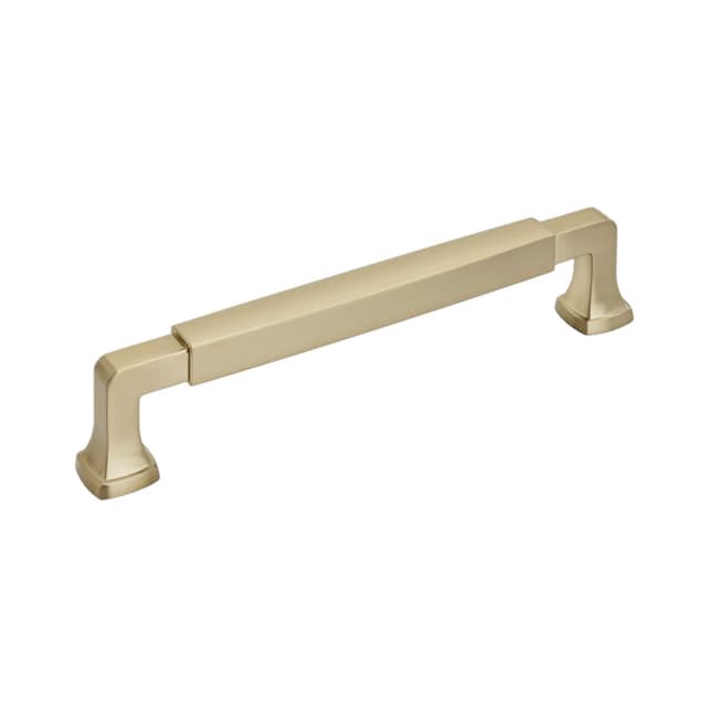Amerock Stature Series 6-5/16 in (160 mm) Center to Center Golden Champagne Pull, -BP36889BBZ