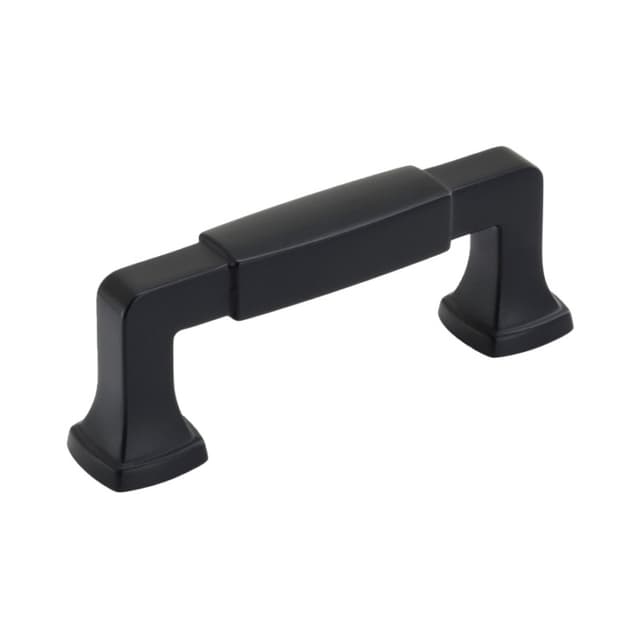 Amerock Stature Series 3 in (76 mm) Center to Center Matte Black Pull, -BP36891FB
