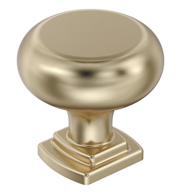 Amerock Surpass Series Golden Champagne 1-1/4 in (32 mm) Diameter Knob, BP36893BBZ