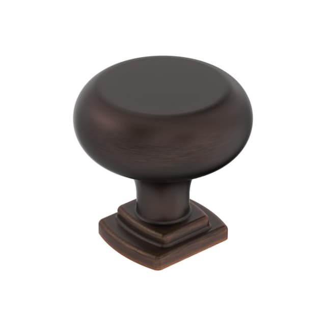 Amerock Surpass Series Oil Rubbed Bronze 1-1/4 in (32 mm) Diameter Knob, - BP36893ORB