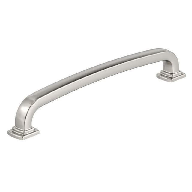 Amerock Surpass Series 6-5/16 in (160 mm) Center to Center Polished Nickel Pull, BP36896PN