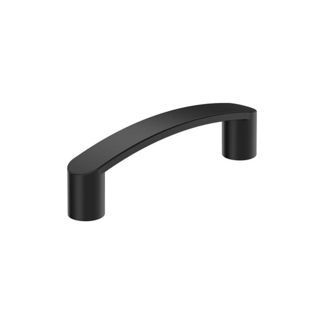 Amerock Rift Series 3 in (76 mm) Center to Center Matte Black Pull, BP36898FB