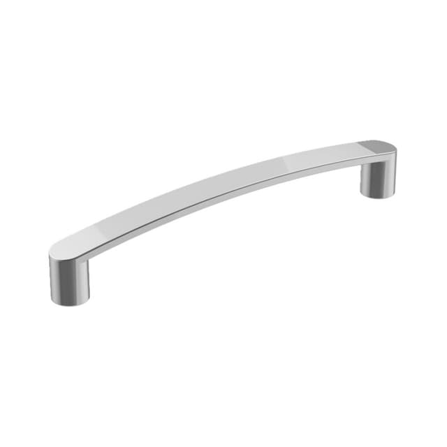 Amerock Rift Series 5-1/16 in (128 mm) Center to Center Polished Chrome Pull, -BP3690026