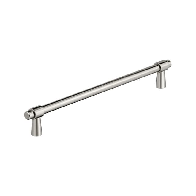 Amerock Destine Series 10-1/16 in (256 mm) Center to Center Polished Nickel Pull, BP36902PN