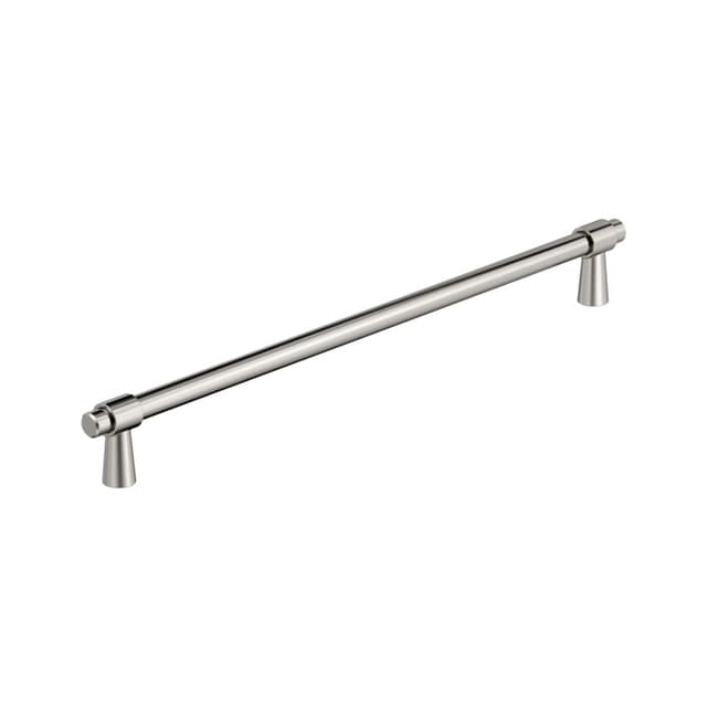 Amerock Destine Series 12-5/8 in (320 mm) Center to Center Polished Nickel Pull, BP36903PN