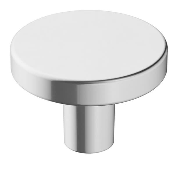 Amerock Versa Series Polished Chrome 1-3/8 in (35 mm) Diameter Knob, - BP3690426