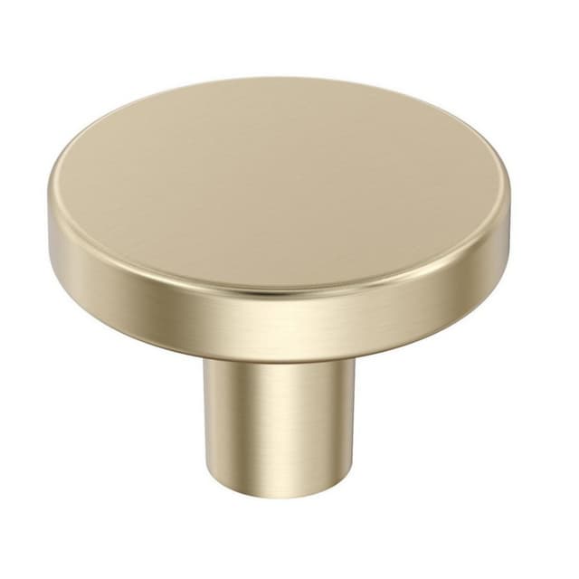 Amerock Versa Series Golden Champagne 1-3/8 in (35 mm) Diameter Knob, BP36904BBZ