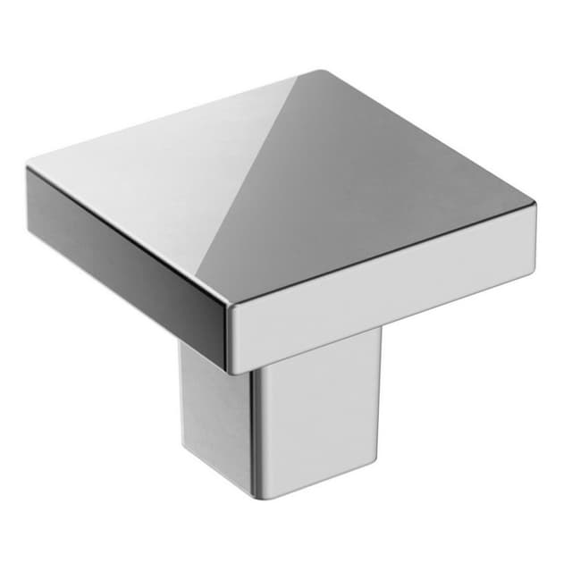 Amerock Monument Series Polished Chrome 1-3/16 in (30 mm) Diameter Knob, - BP3690526
