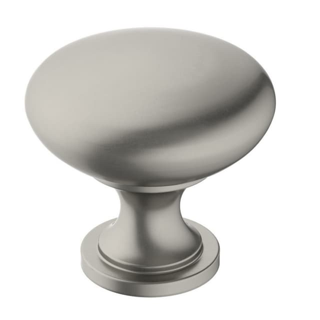 Amerock Era Series Satin Nickel 1-1/4 in (32 mm) Diameter Knob, - BP36907G10