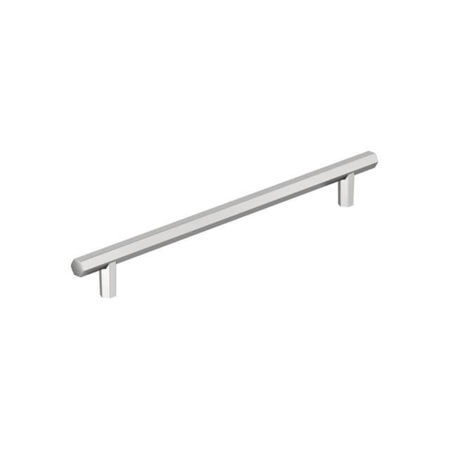 Amerock Caliber Series 8-13/16 in (224 mm) Center to Center Polished Chrome Bar Pull, BP3695926