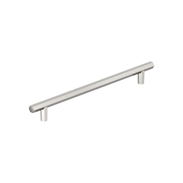Amerock Caliber Series 8-13/16 in (224 mm) Center to Center Polished Nickel Bar Pull, BP36959PN