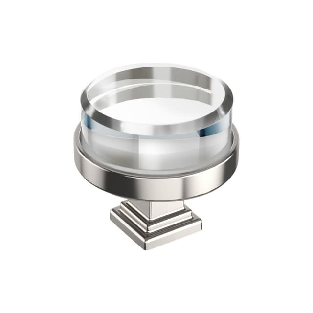 Amerock Glacio Series 1-1/2 in (38 mm) Diameter Knob, BP36976CPN