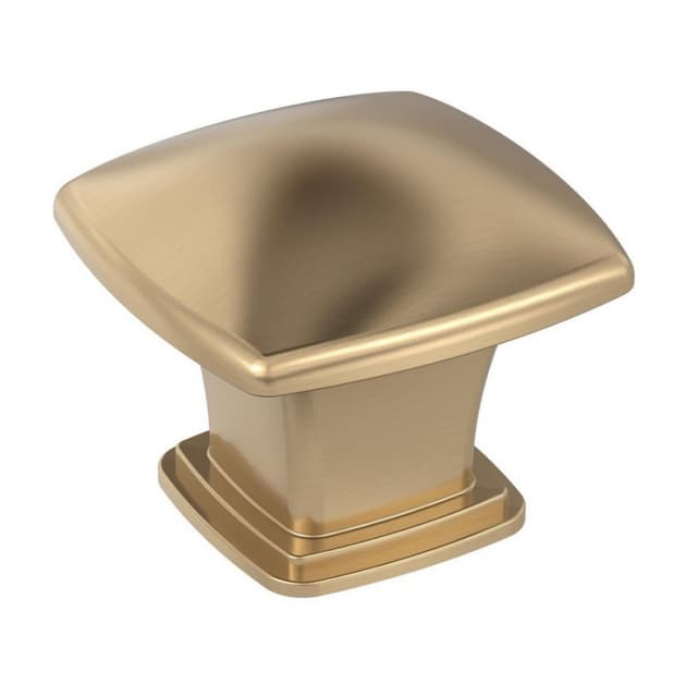 Amerock Garfield Series Champagne Bronze 1-3/16 in (30 mm) L x 1-3/16 in (30 mm) W Knob, BP37020CZ