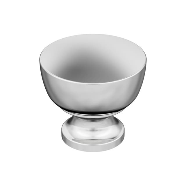 Amerock Chalice Series Polished Chrome 1-1/4 in (32 mm) Diameter Knob, - BP3702226
