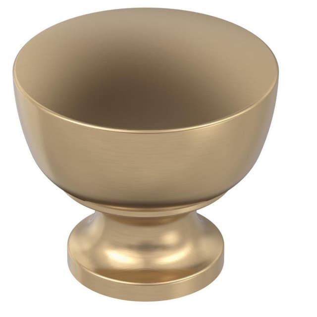 Amerock Chalice Series Champagne Bronze 1-1/4 in (32 mm) Diameter Knob, - BP37022CZ
