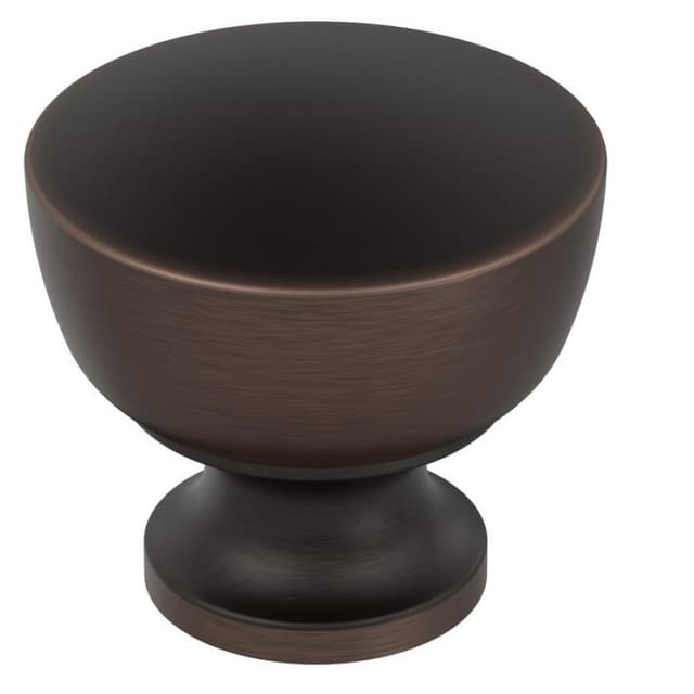 Amerock Chalice Series Oil Rubbed Bronze 1-1/4 in (32 mm) Diameter Knob, - BP37022ORB