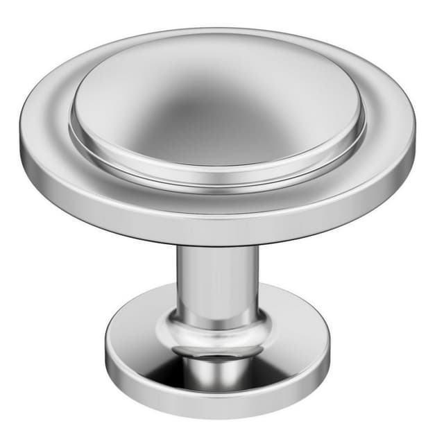 Amerock Loop Series Polished Chrome 1-3/16 in (30 mm) Diameter Knob, BP3702526