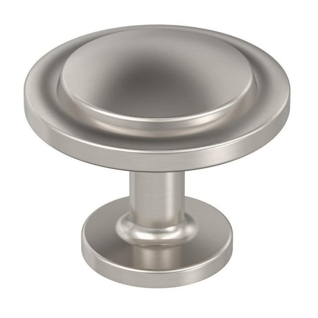 Amerock Loop Series Satin Nickel 1-3/16 in (30 mm) Diameter Knob, BP37025G10