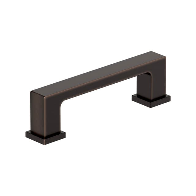 Amerock Bridgeport Series 3 in (76 mm) Center to Center Oil Rubbed Bronze Pull, -BP37030ORB