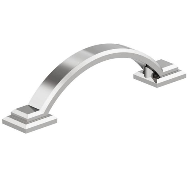 Amerock Sheffield Series 3 in (76 mm) Center to Center Polished Chrome Pull, BP3704026