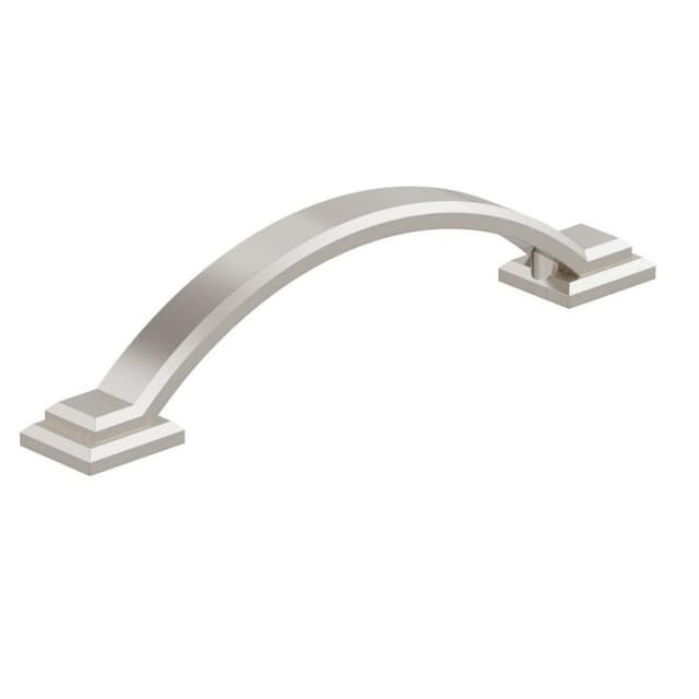Amerock Sheffield Series 3-3/4 in (96 mm) Center to Center Satin Nickel Pull, BP37041G10