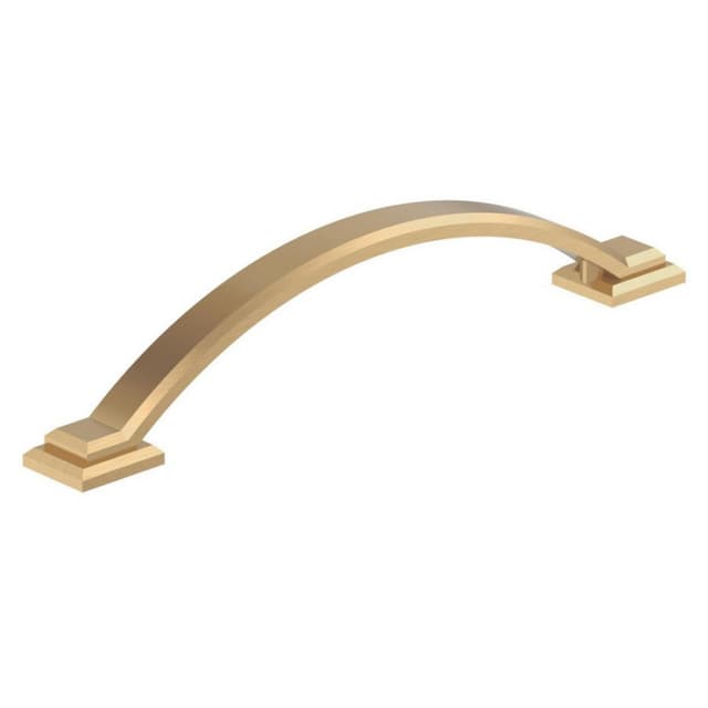 Amerock Sheffield Series 5-1/16 in (128 mm) Center to Center Champagne Bronze Pull, BP37042CZ