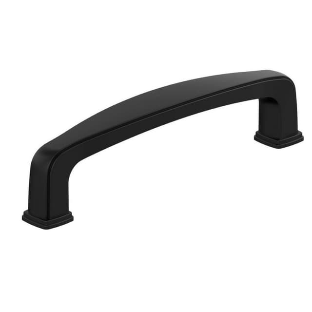 Amerock Franklin Series 3-3/4 in (96 mm) Center to Center Matte Black Pull, BP37051MB