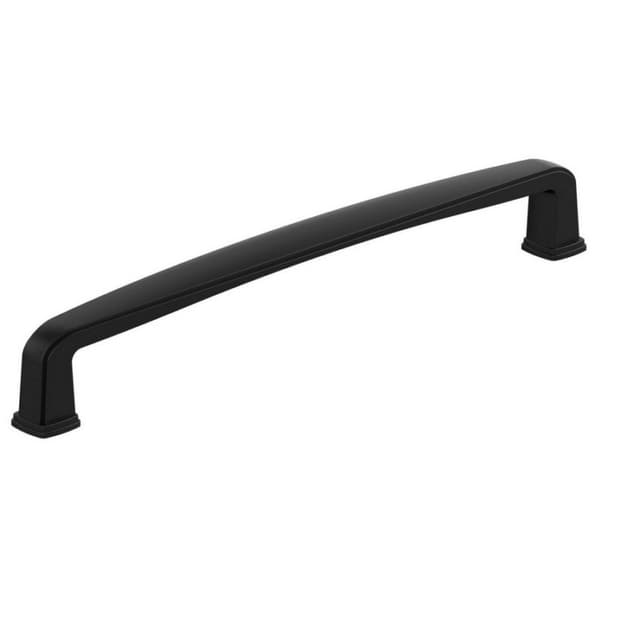 Amerock Franklin Series 6-5/16 in (160 mm) Center to Center Matte Black Pull, BP37053MB