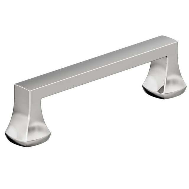 Amerock Hybridize Series 3-3/4 in (96 mm) Center to Center Polished Chrome Pull, -BP3706126